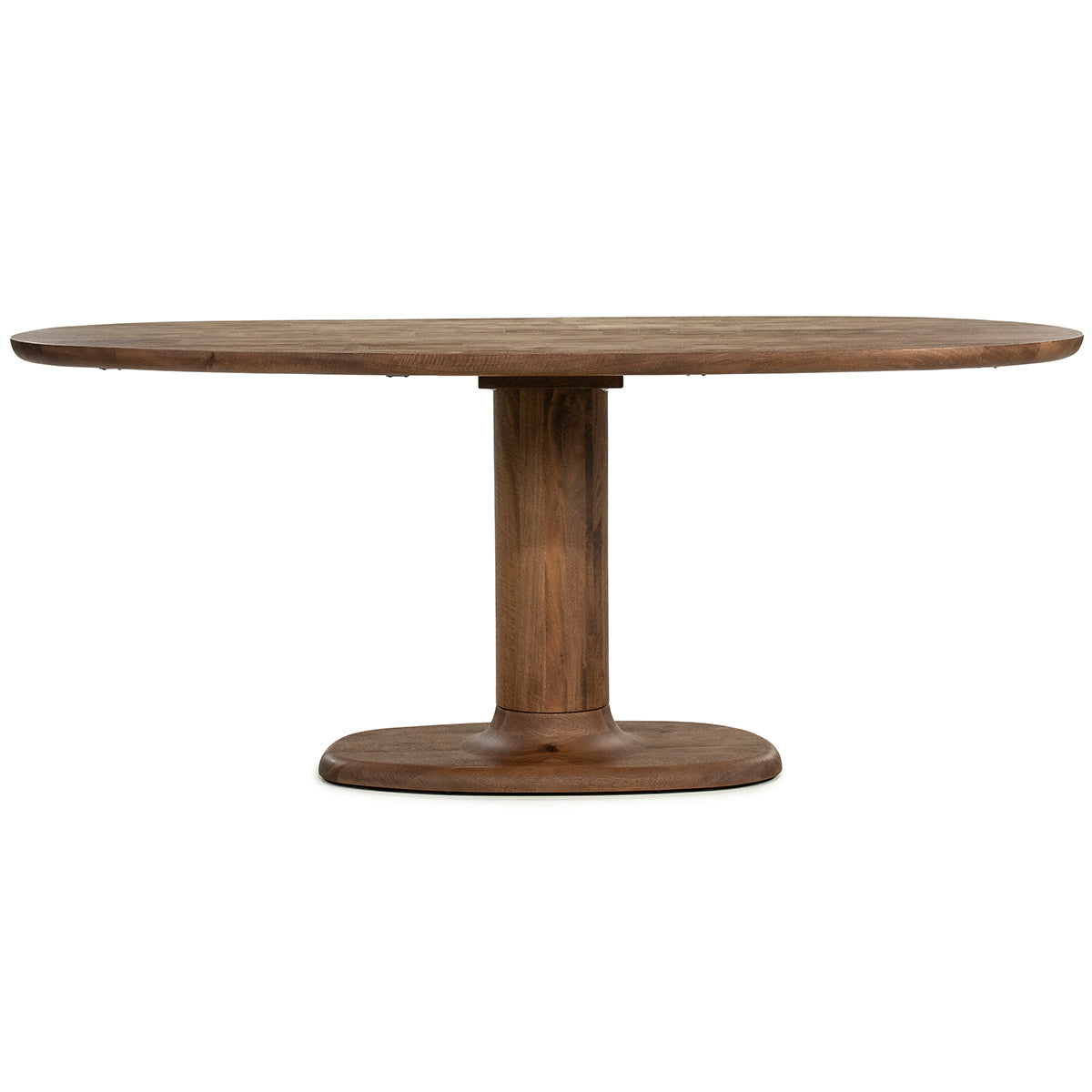 Coco Mango Wood Oval Dining Table