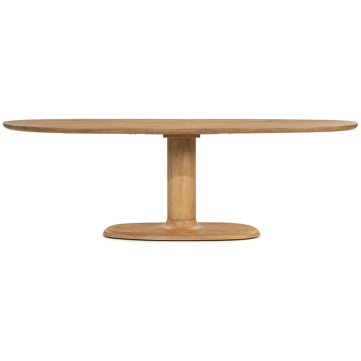 Coco Mango Wood Oval Dining Table