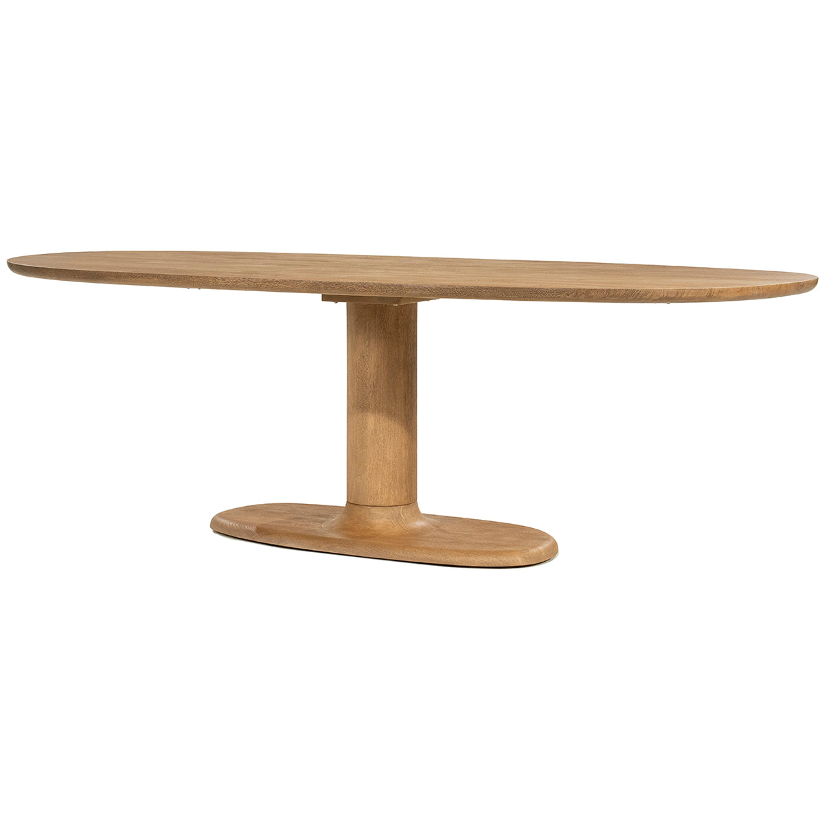 Coco Mango Wood Oval Dining Table