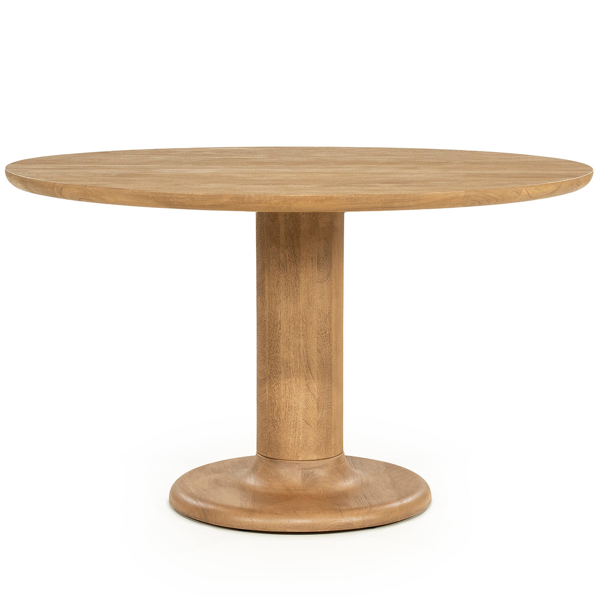 Coco Mango Wood Round Dining Table