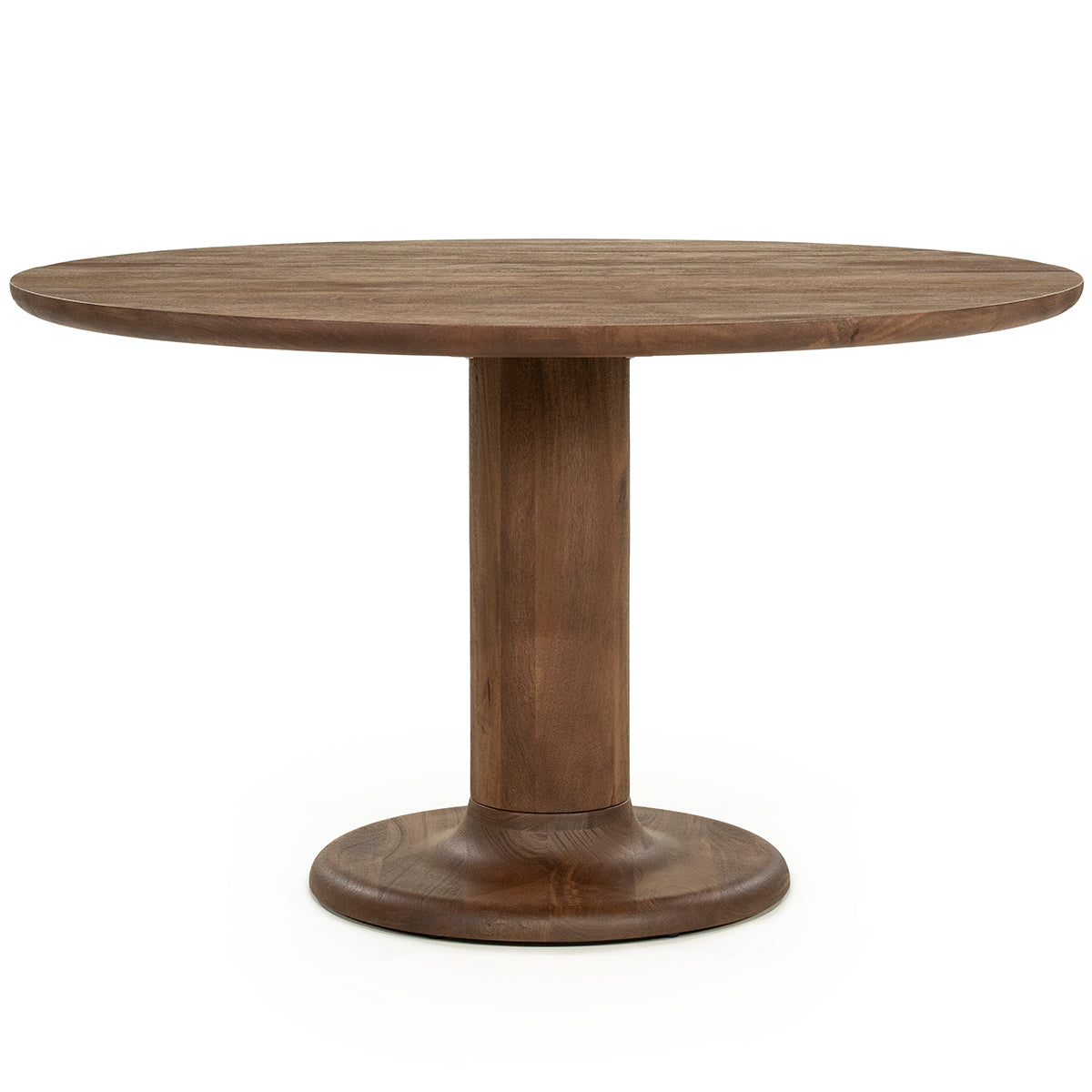 Coco Mango Wood Round Dining Table