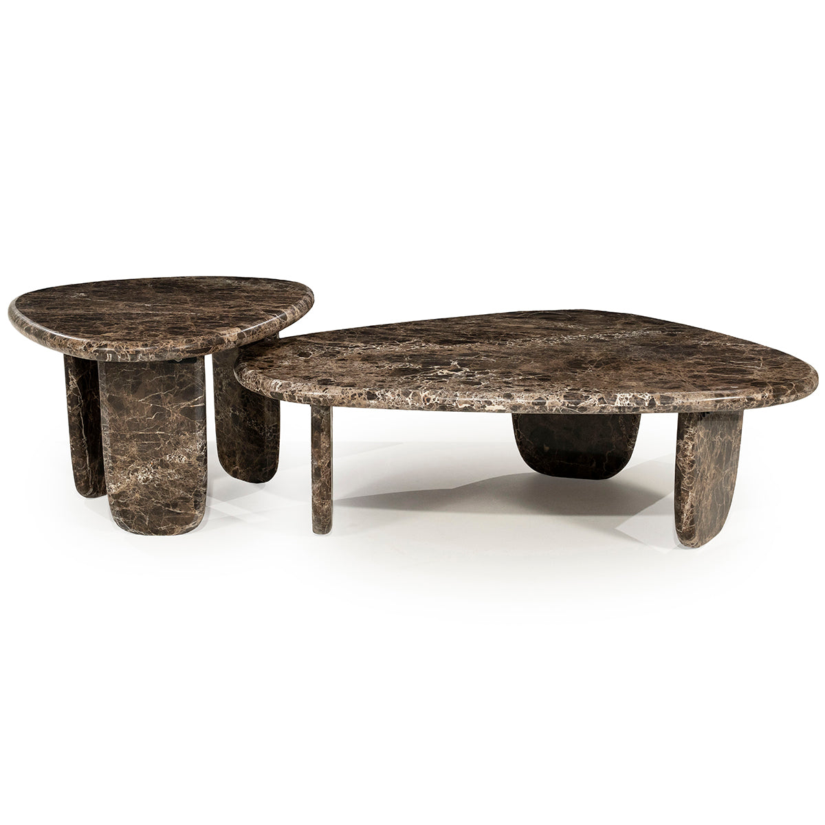Devin Emperador Marble Coffee Table