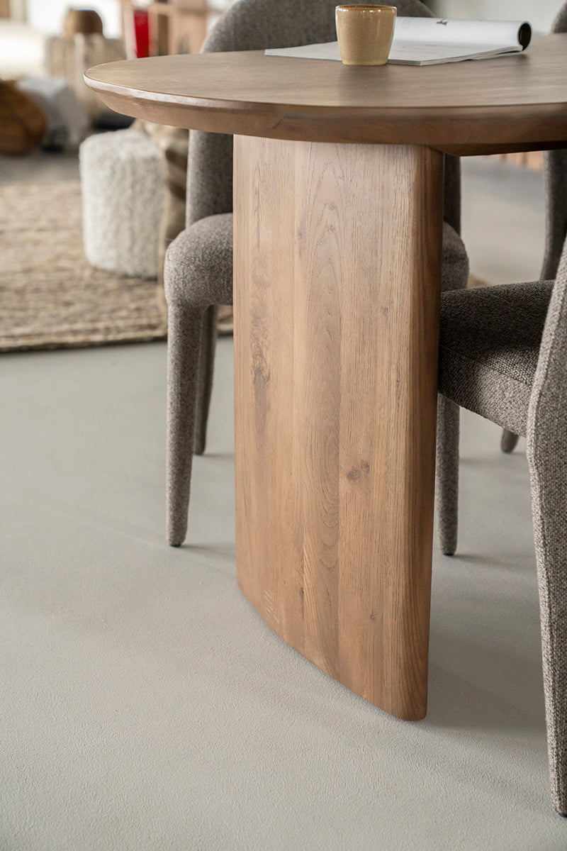 Dex Oak Wood Dining Table