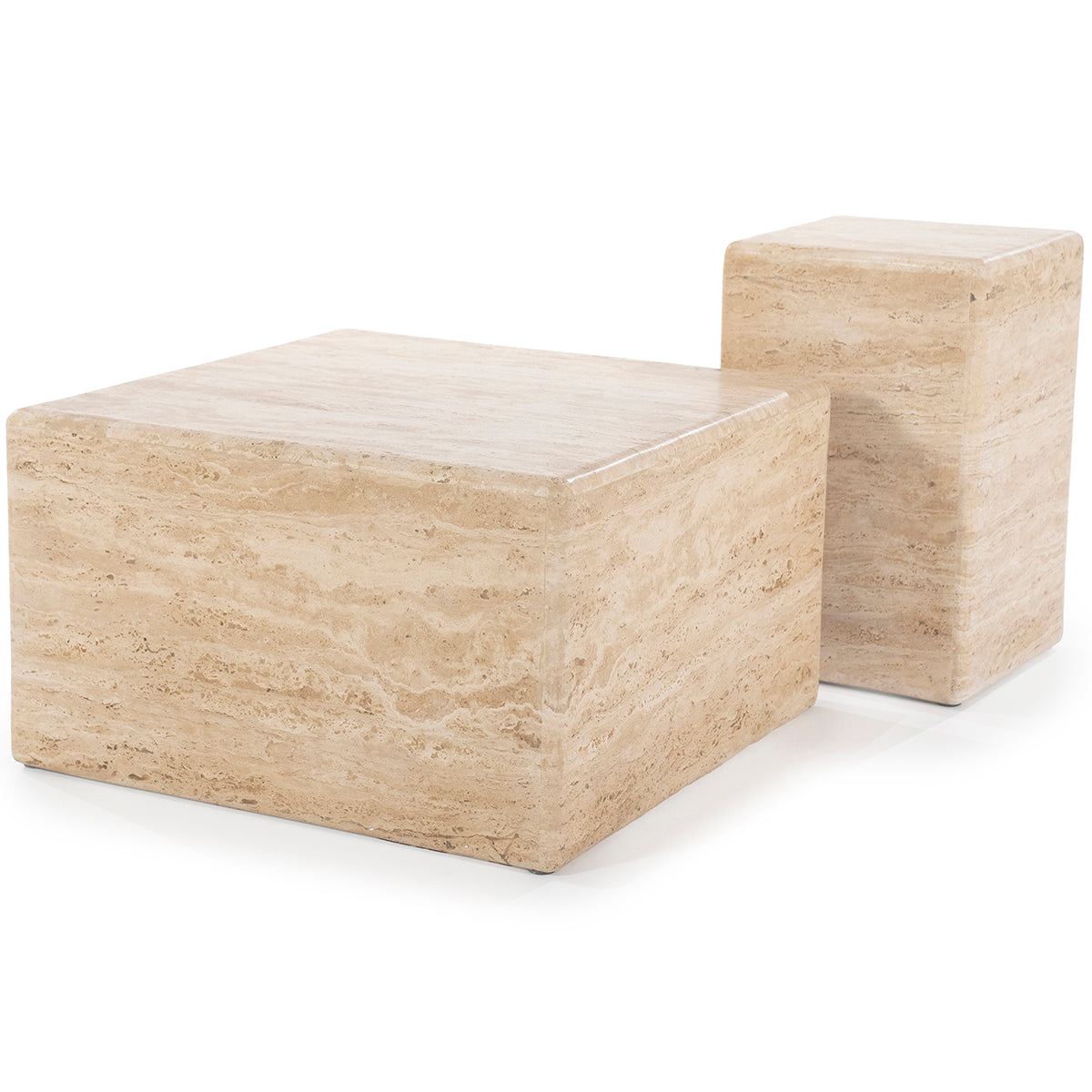 Donta Travertine Coffee Table