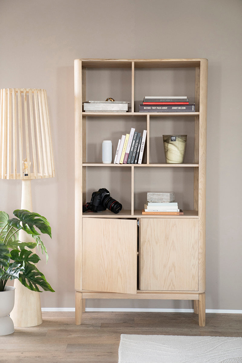 Harvey Oak Bookcase - WOO .Design