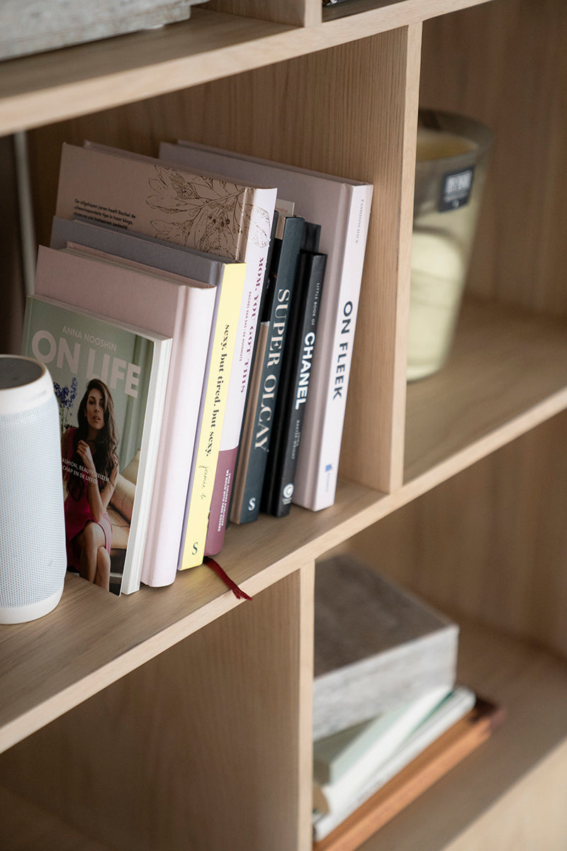 Harvey Oak Bookcase - WOO .Design