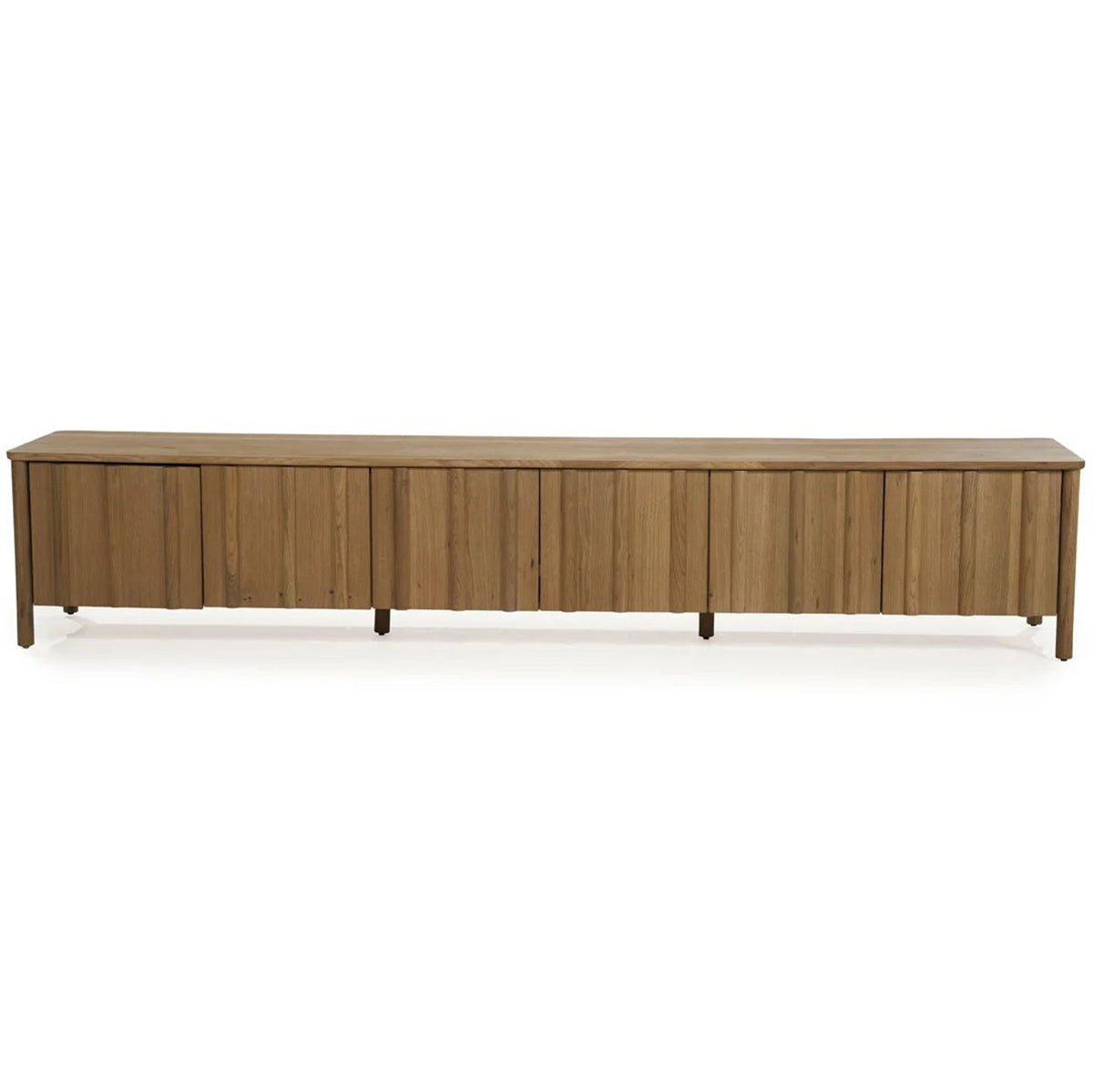 Jake Oak Wood 6 Doors TV Cabinet