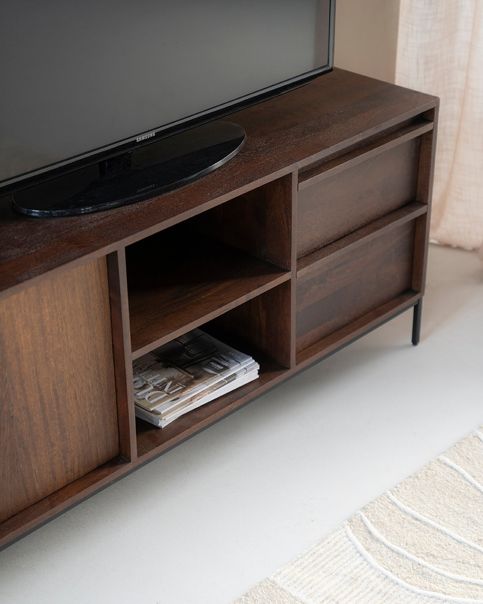 Jimmy 2 Doors 2 Drawers TV Cabinet
