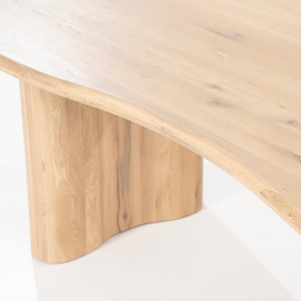 Josh Oak Wood Dining Table