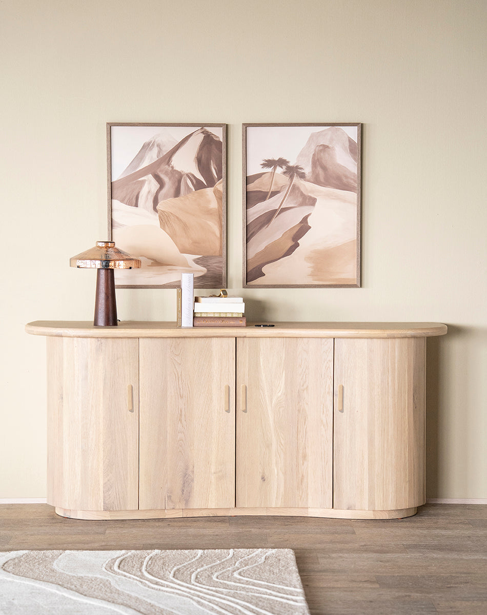 Josh Oak Wood Sideboard