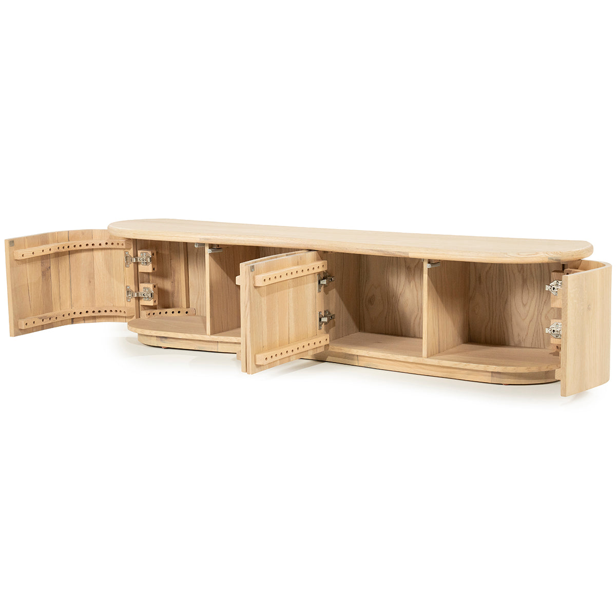 Josh Oak Wood TV Cabinet