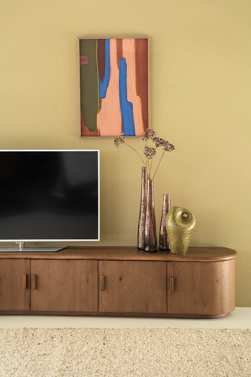 Josh Oak Wood TV Cabinet
