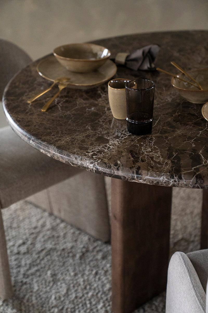 Lando Emperador Marble Dining Table