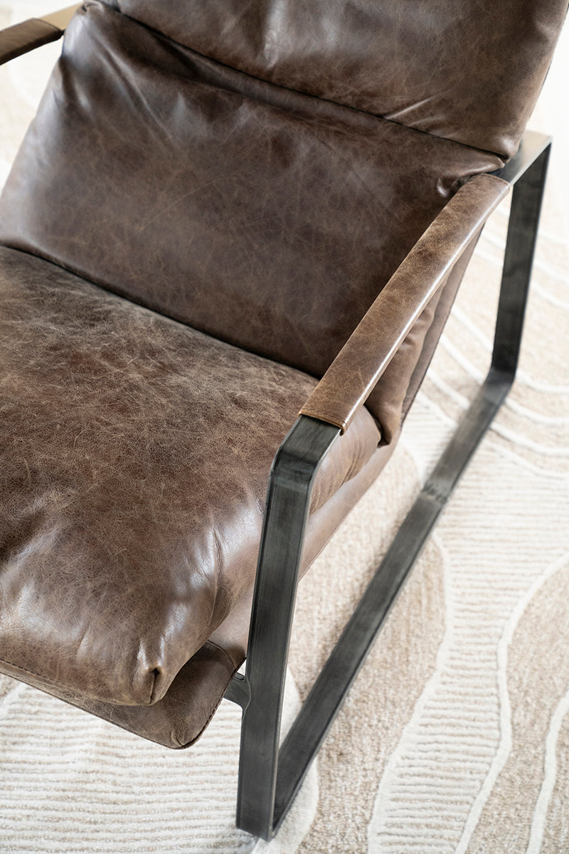 Lex Vintage Leather Armchair