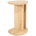 Lori Oak Wood Side Table