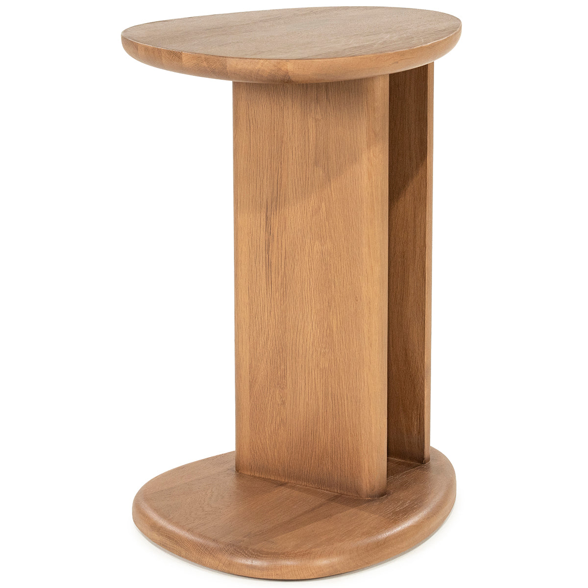 Lori Oak Wood Side Table