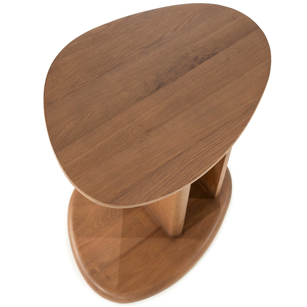 Lori Oak Wood Side Table