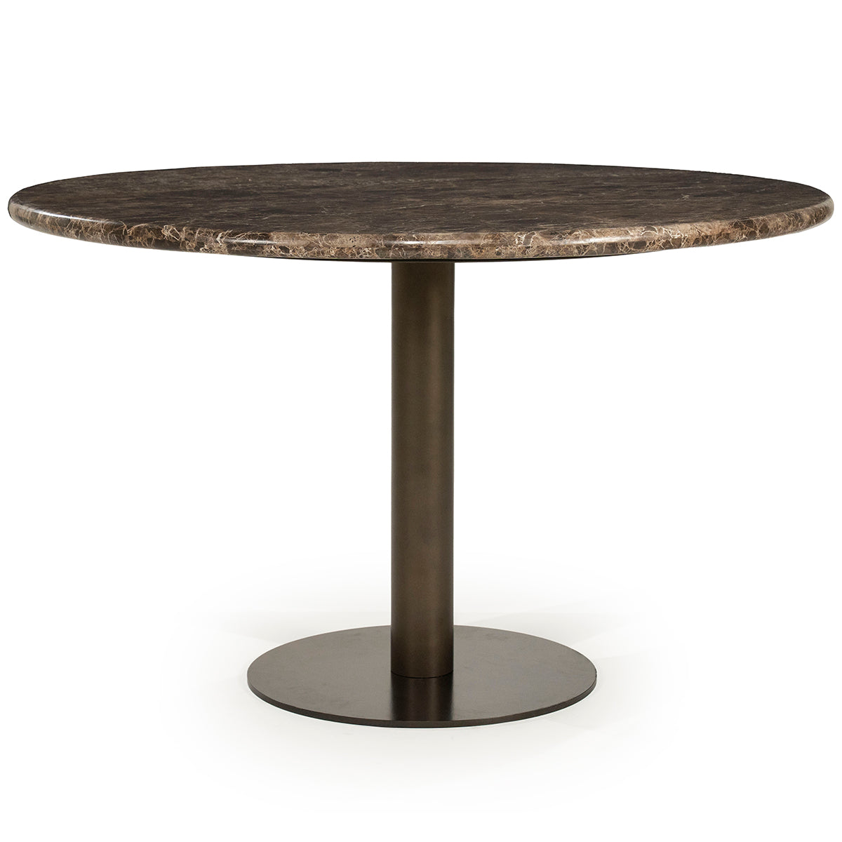 Luigi Emperador Marble Dining Table