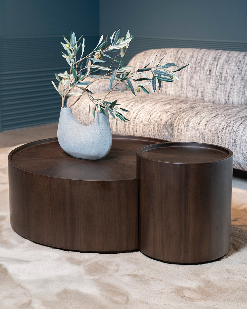 Max Walnut Coffee Table Set