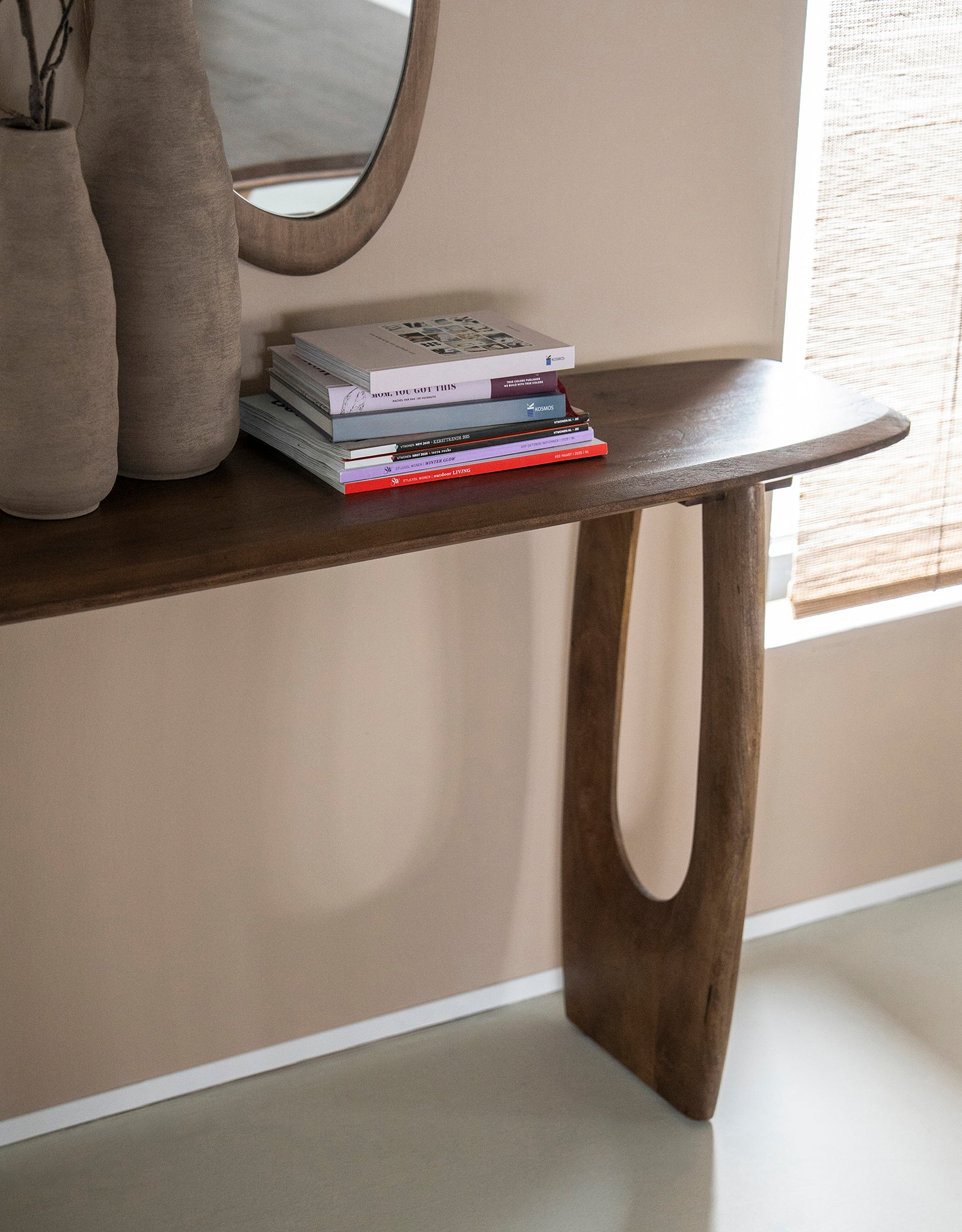 Phoebe Brown Mango Wood Console