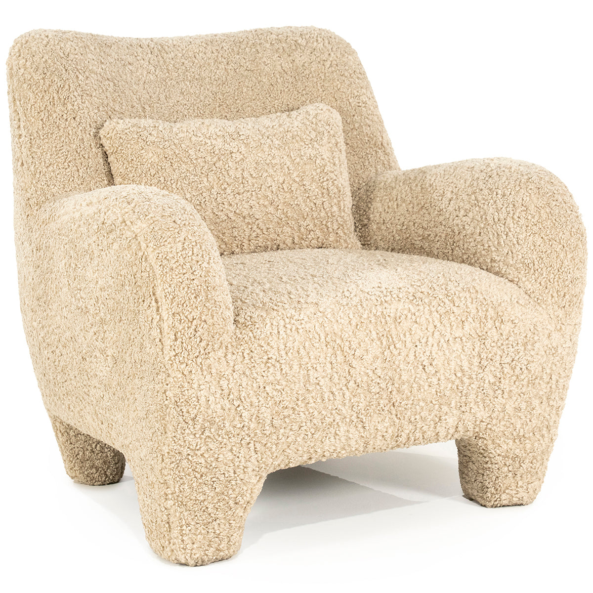Shaun Taupe Sheep Armchair