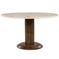 Ted Marble/Mango Wood Dining Table