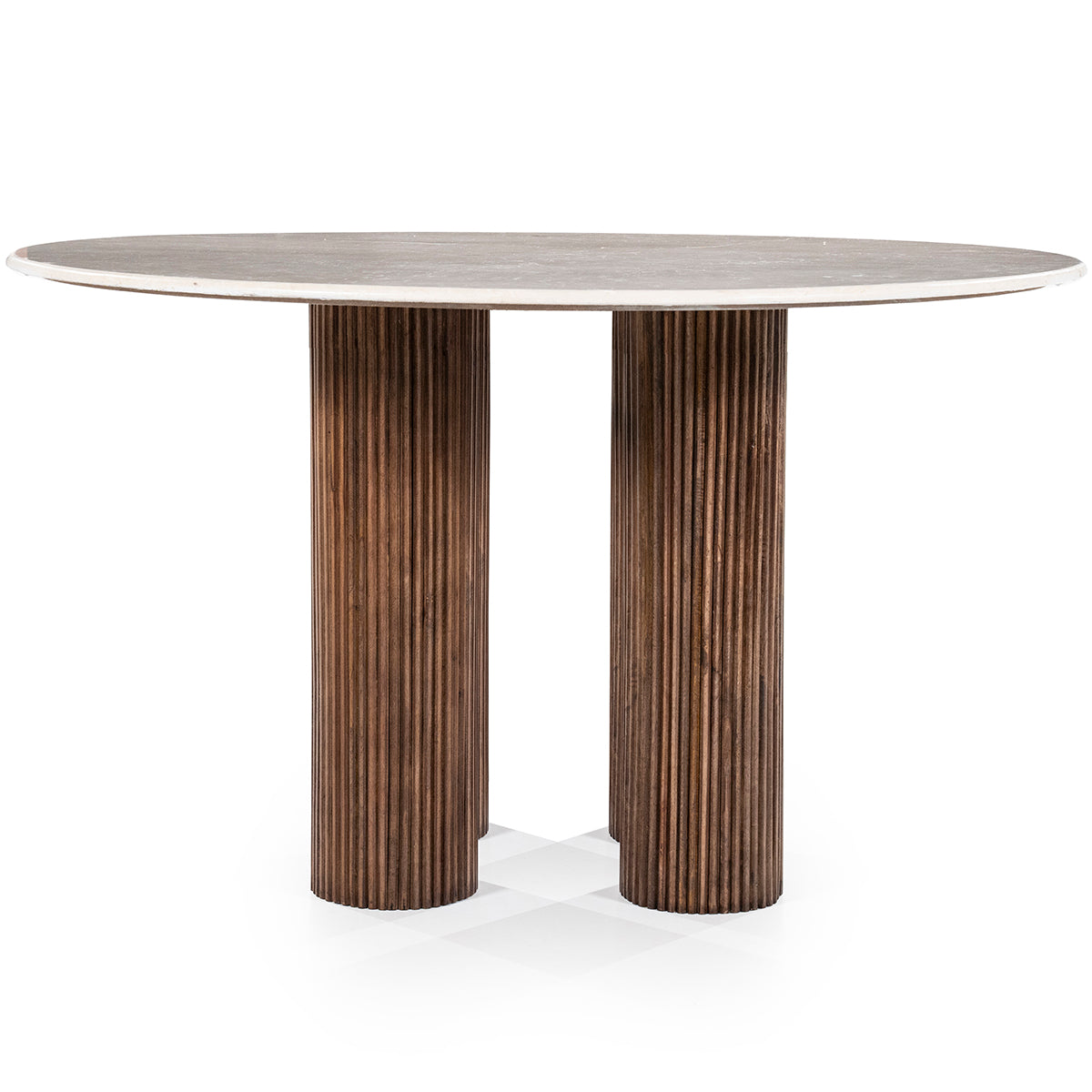 Xavi Marble/Wood Dining Table