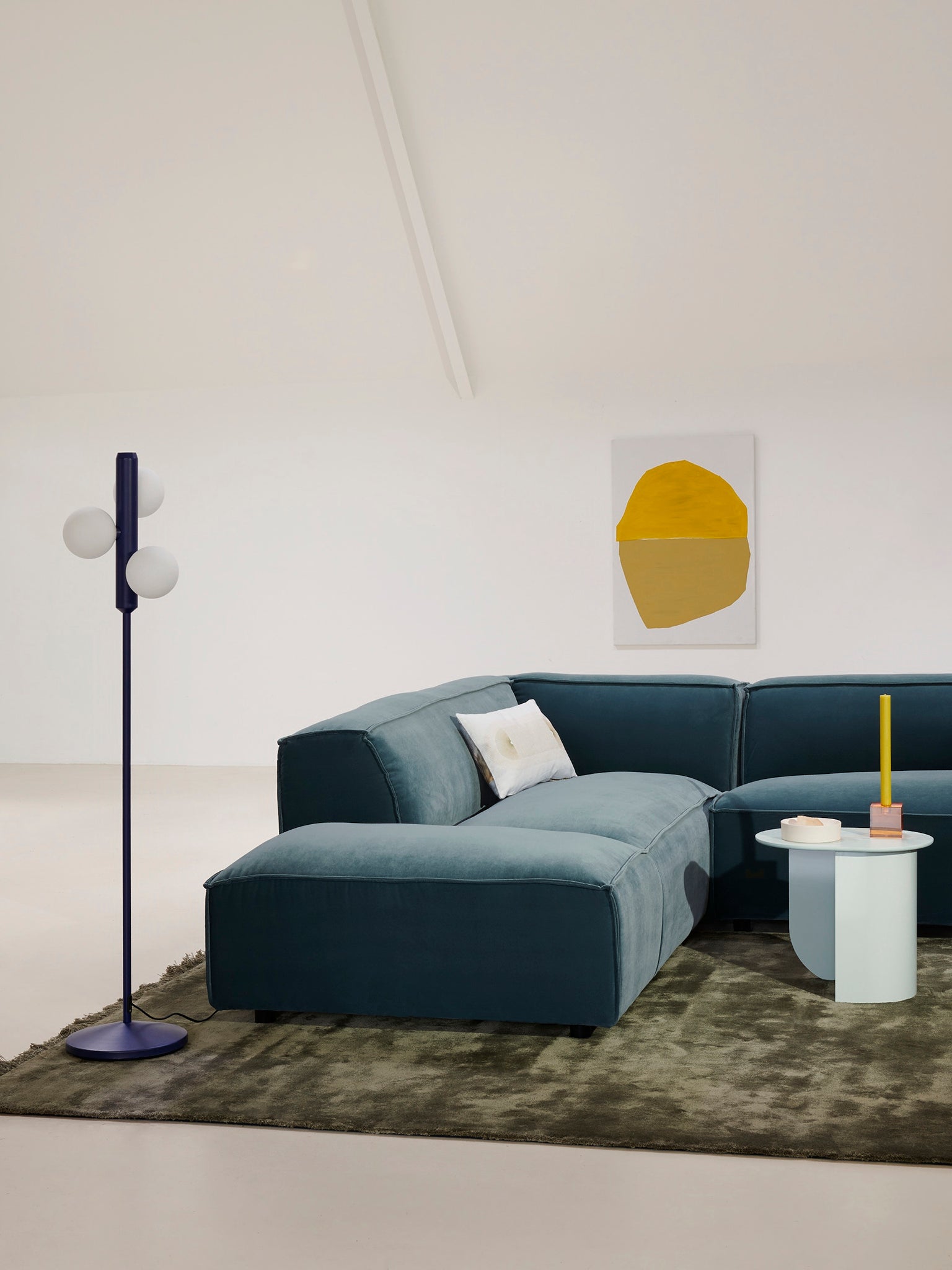 Dunbar Corner Longchair Sofa