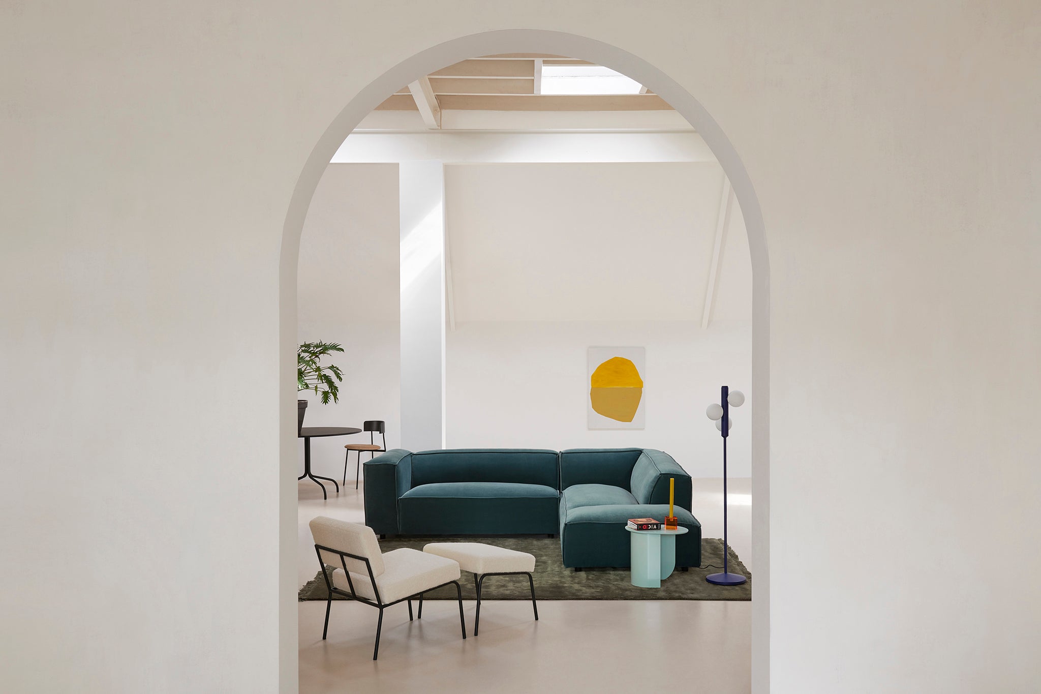 Dunbar Corner Longchair Sofa