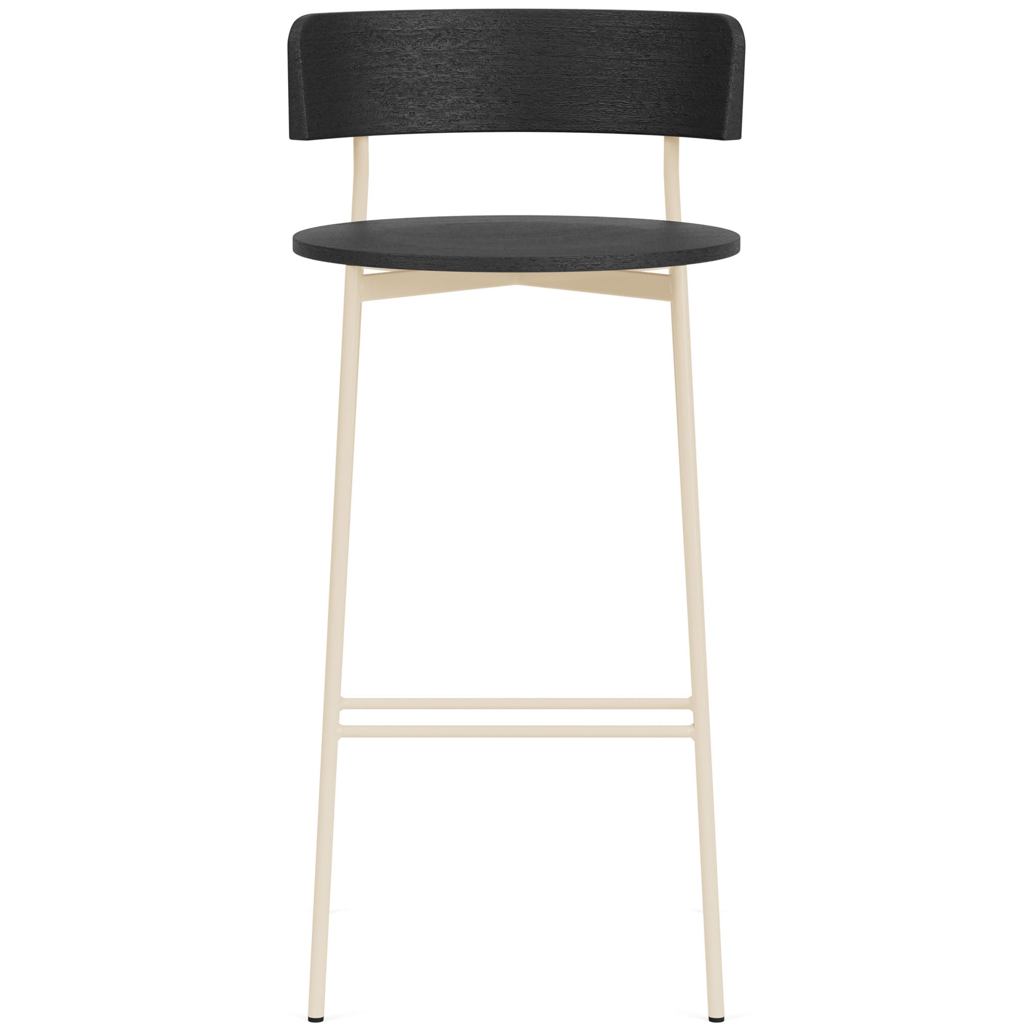 Friday Barstool with Wooden Seat