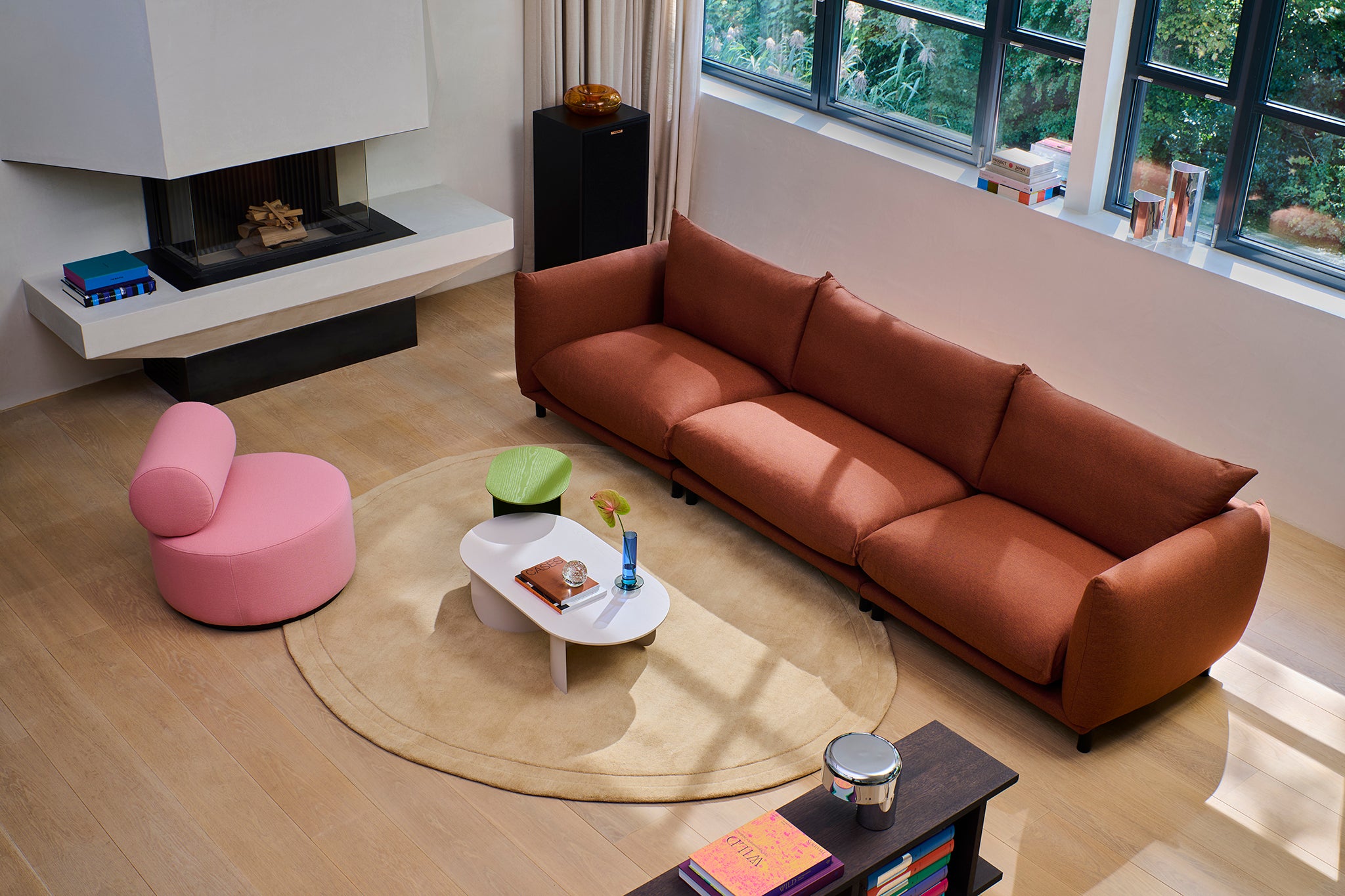 Plateau Sand Low Coffee Table