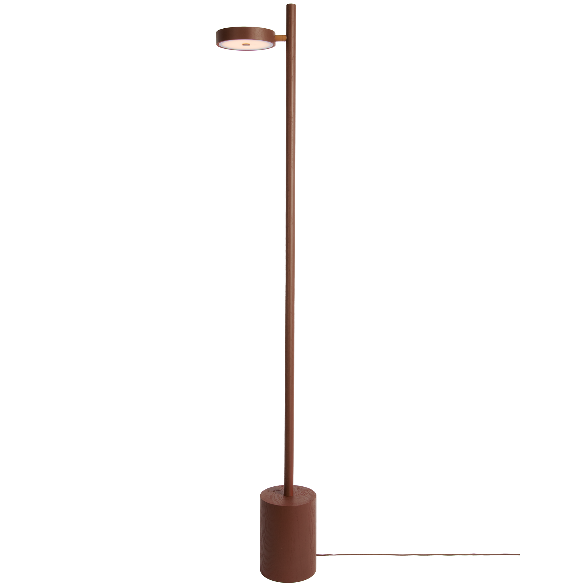 Okinawa Ash Wood Floor Lamp