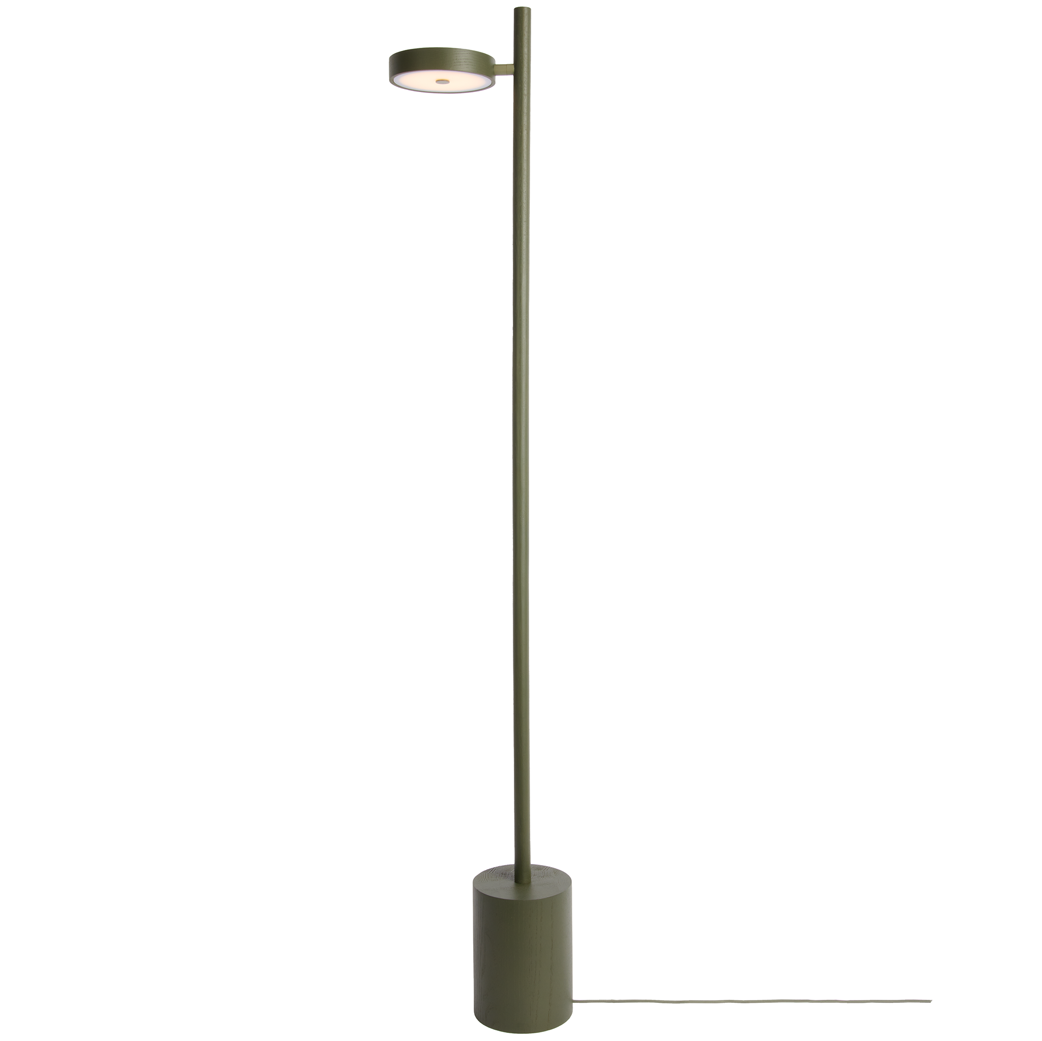 Okinawa Ash Wood Floor Lamp