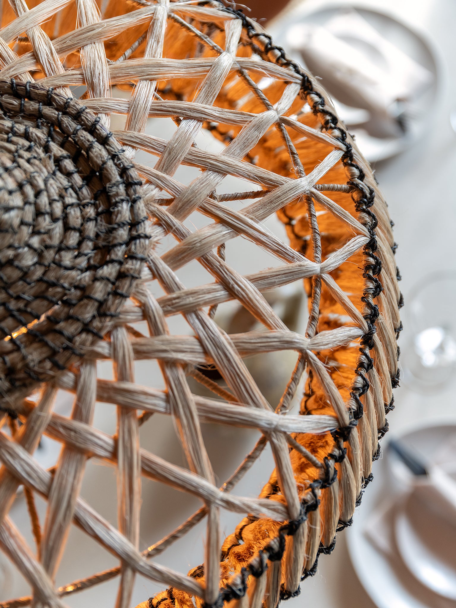 Rinjani Abaca Hanging Lamp