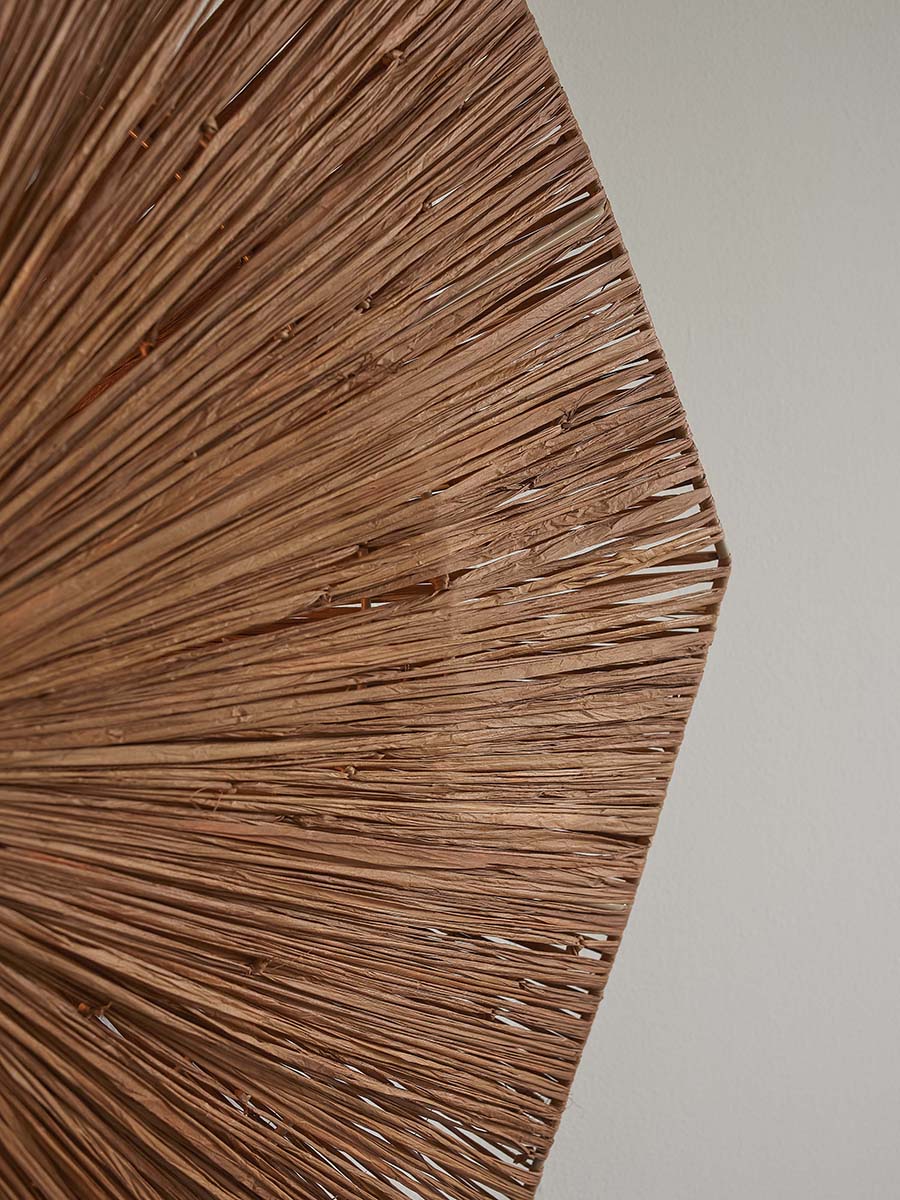 Panama Raffia Octogon Ceiling Lamp - WOO .Design