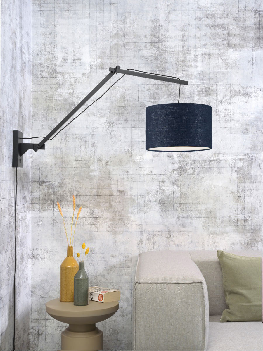 Andes Black Wall Lamp