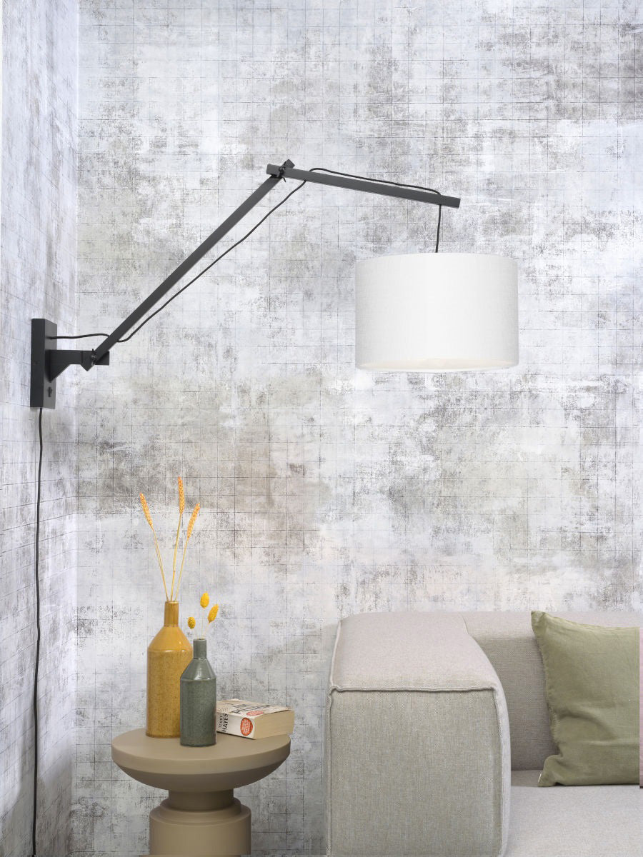 Andes Black Wall Lamp