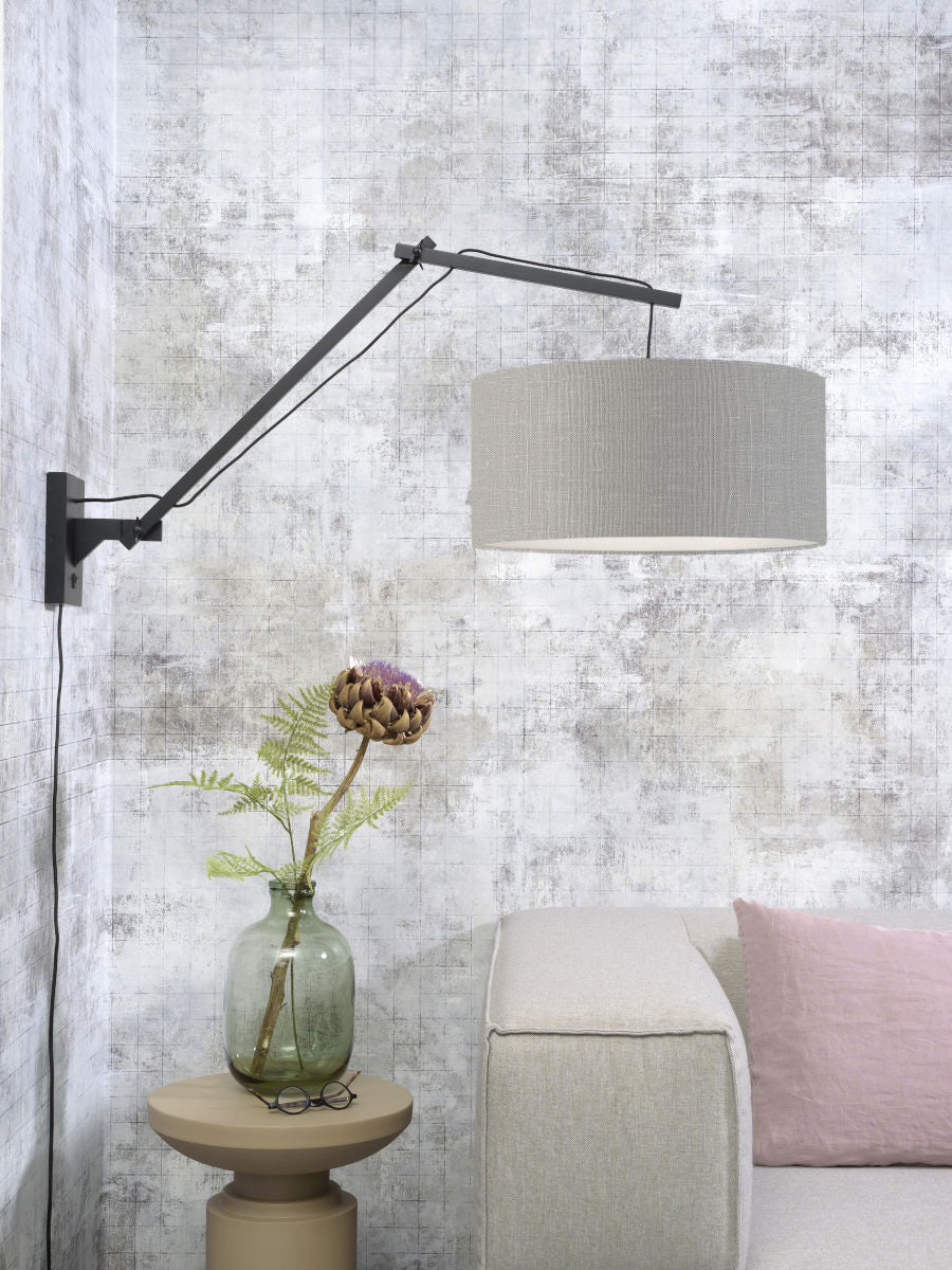 Andes Black Wall Lamp