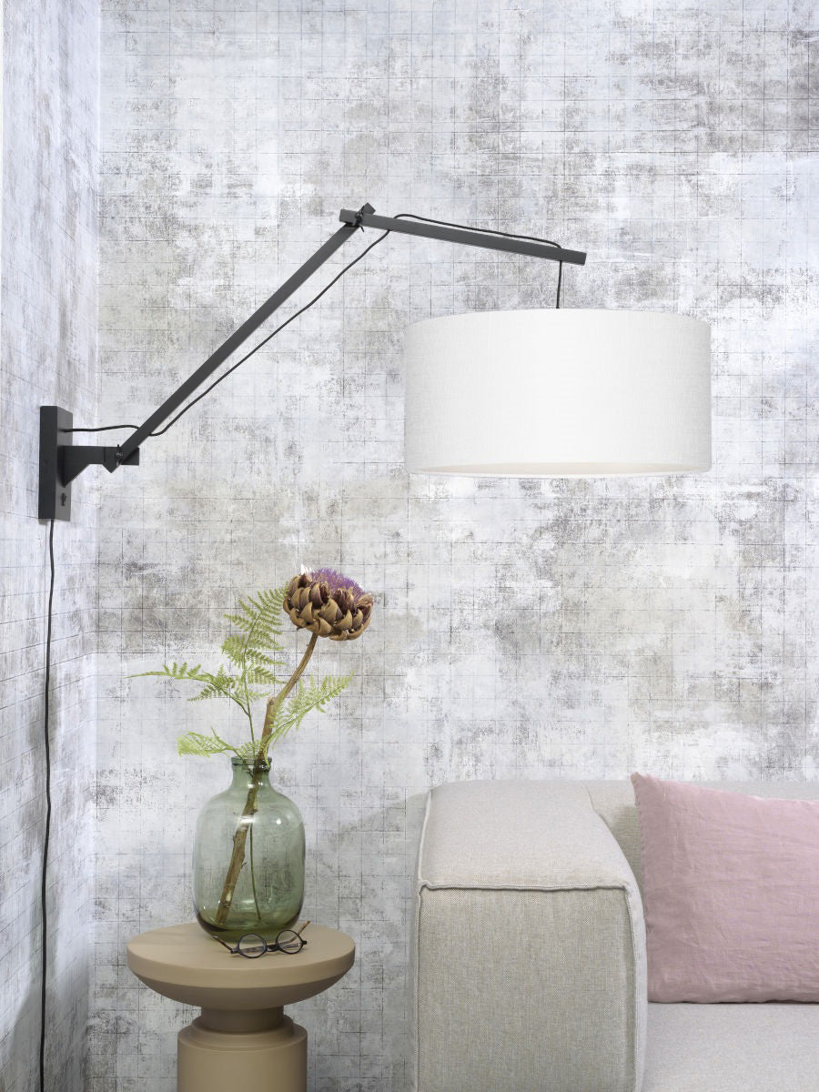 Andes Black Wall Lamp