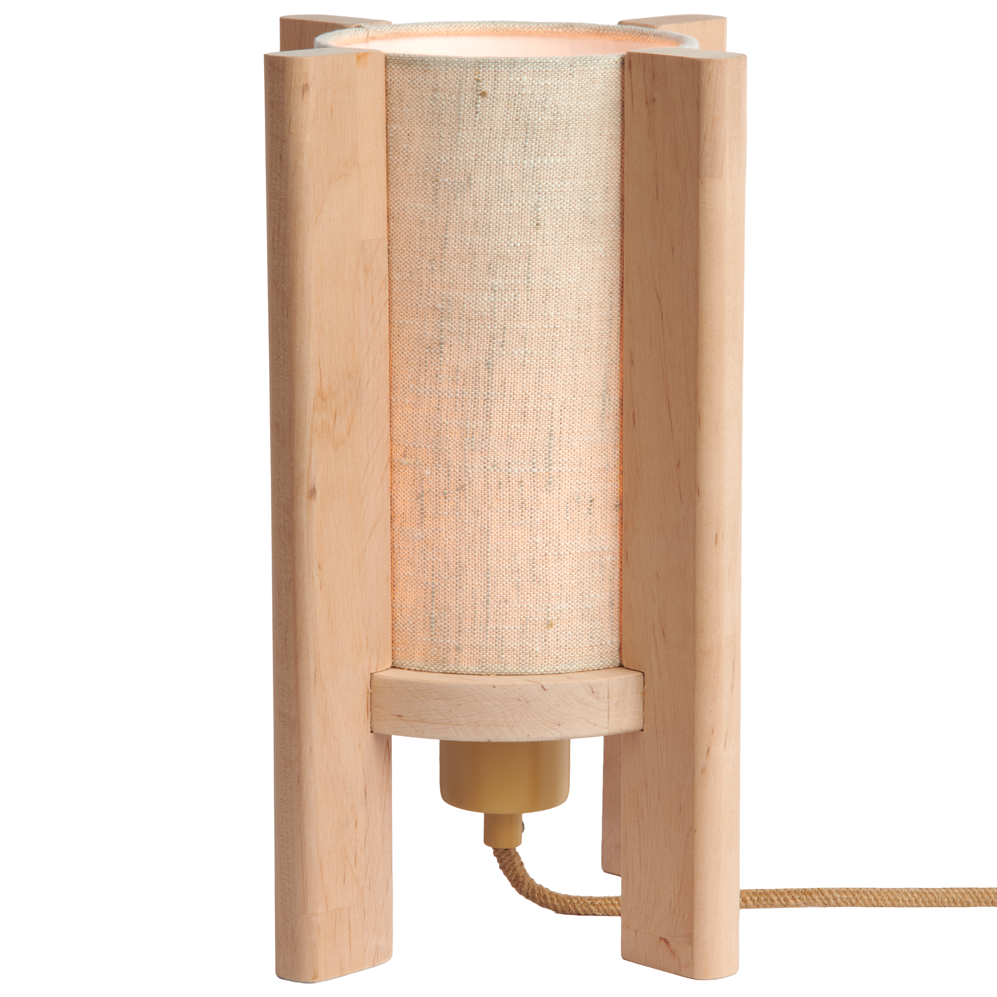 Corsica Beech Wood Table Lamp