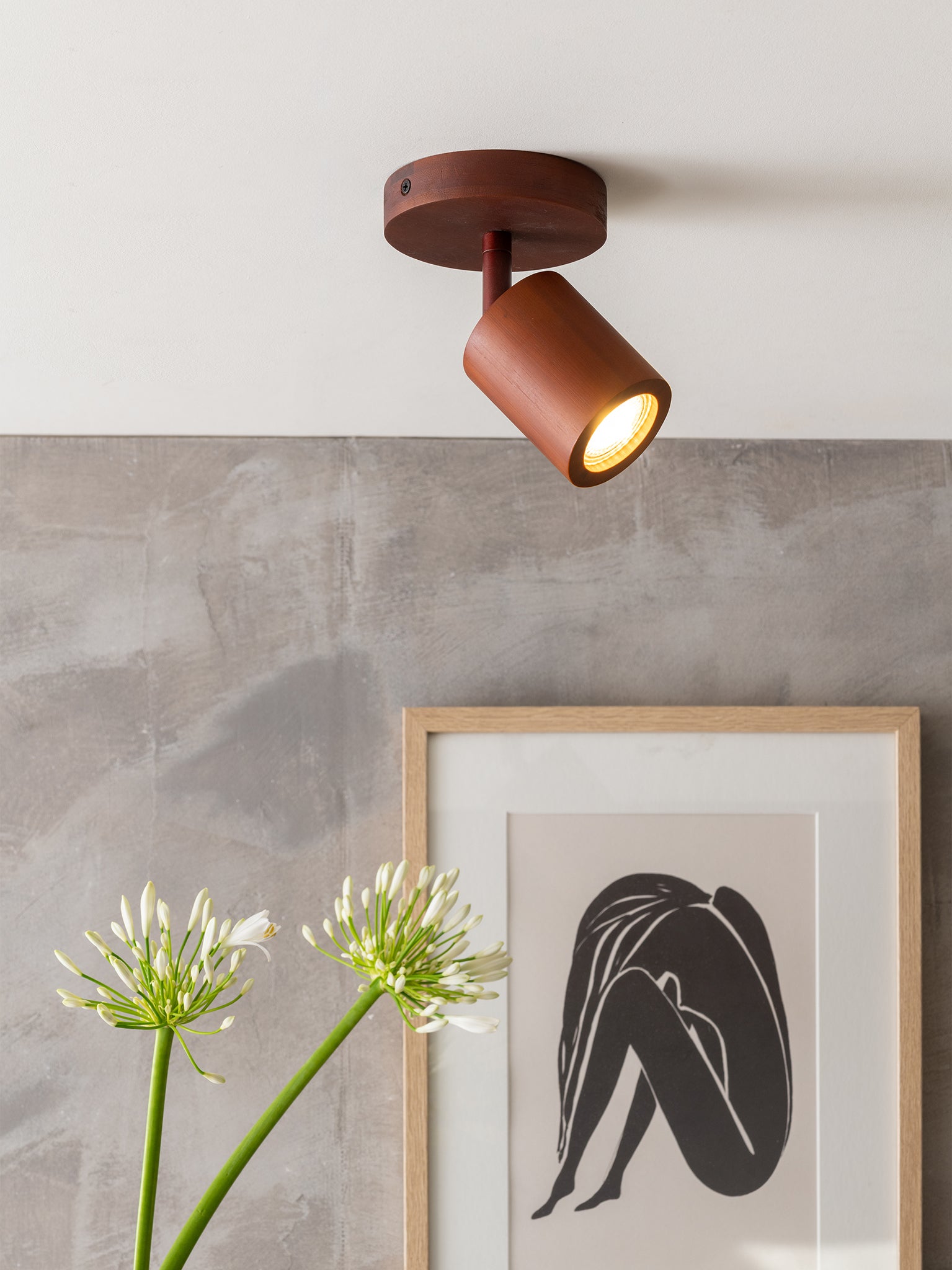 Java Bamboo Ceiling Lamp