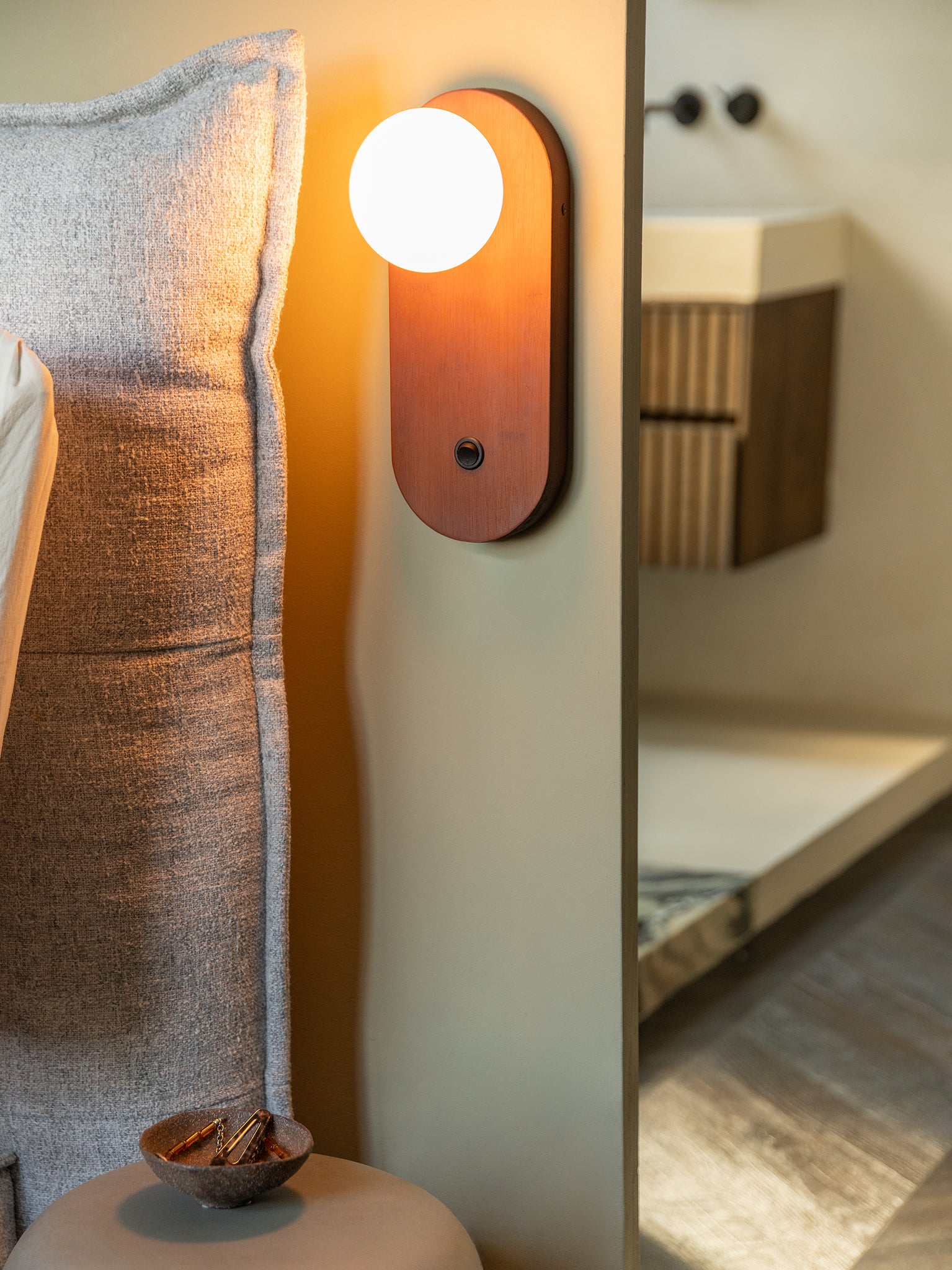 Java Bamboo Wall Lamp