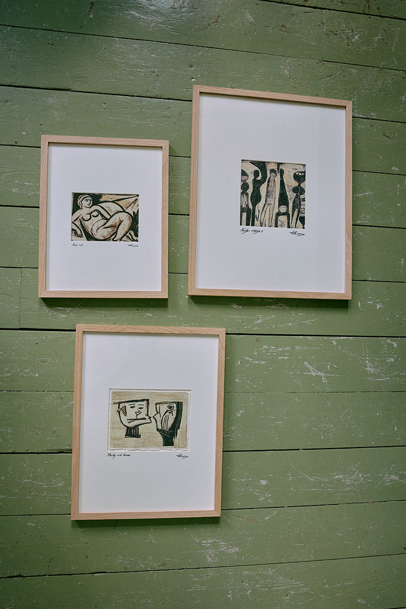 Funky Ninja's Framed Artwork