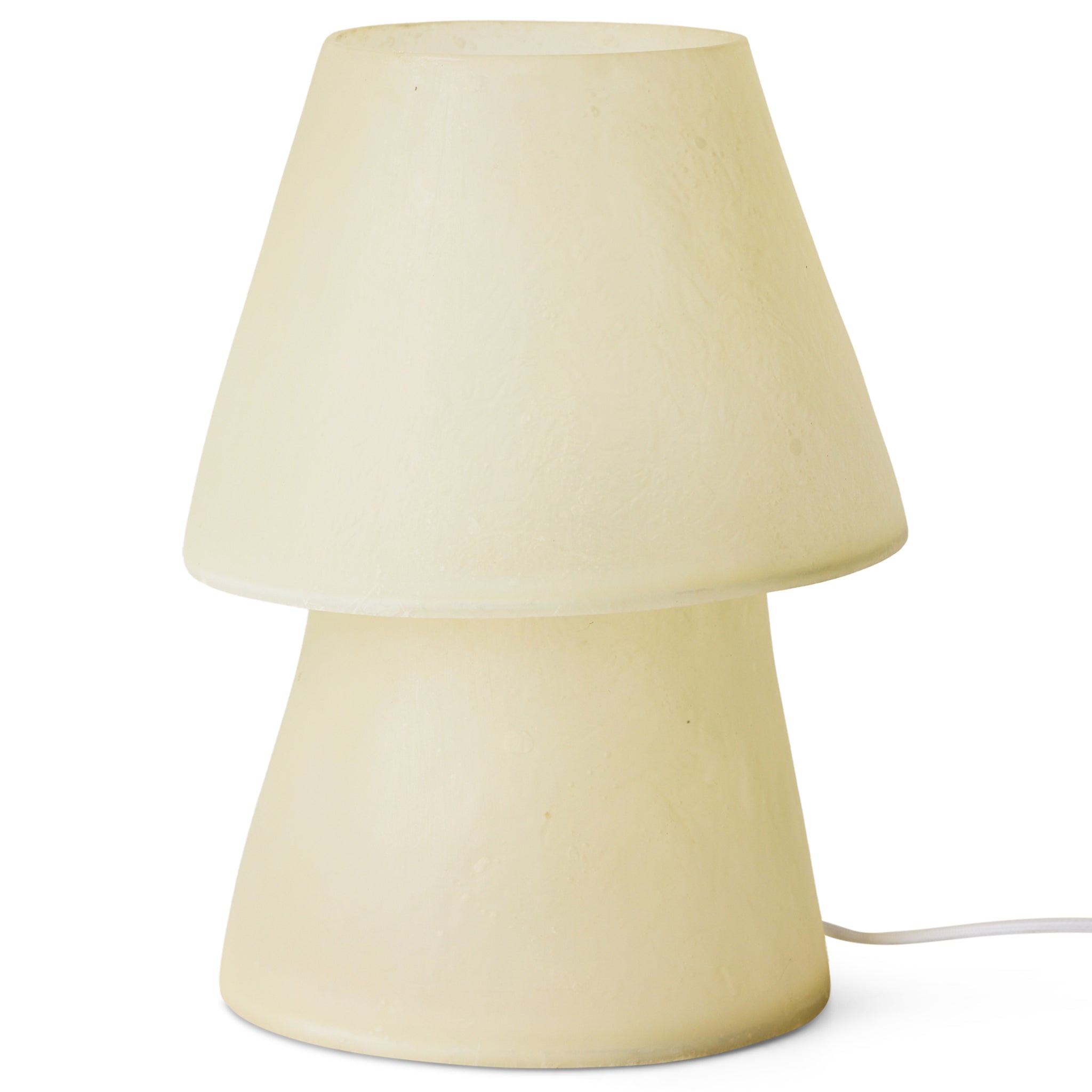 Glassfiber Off White Table Lamp