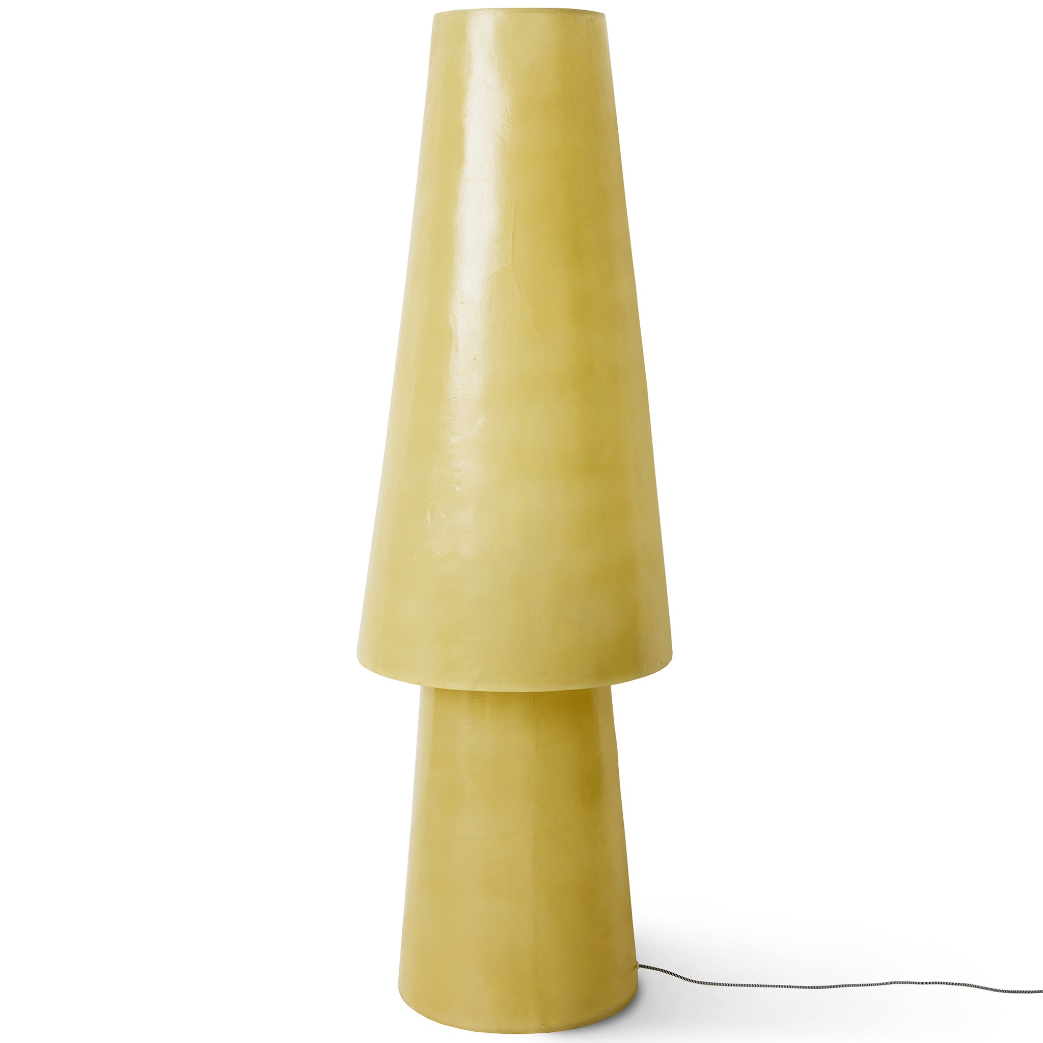 Glassfiber Soft Green Floor Lamp