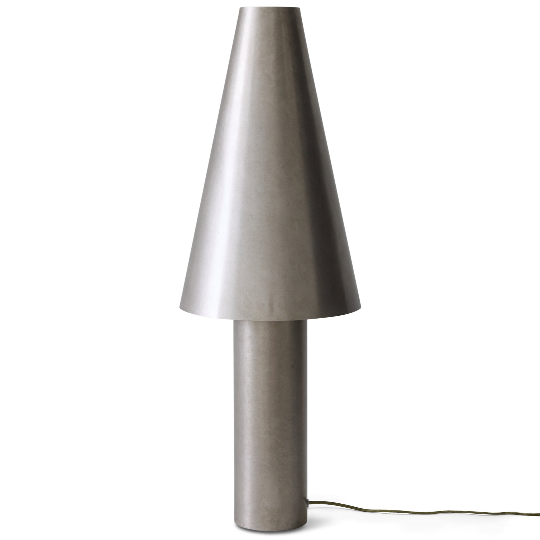Metal Cone Table Lamp
