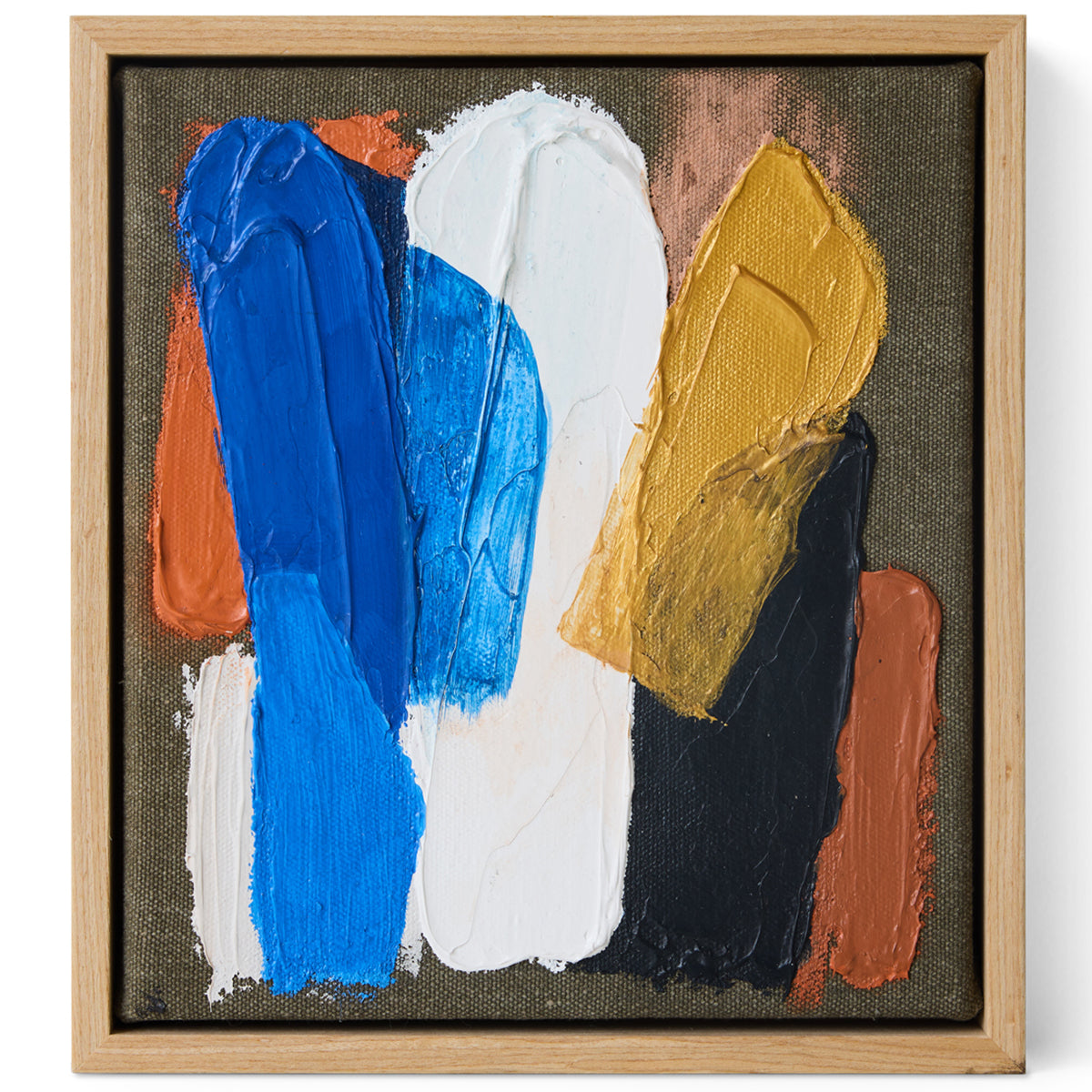 Moonlight Strokes Framed Artwork