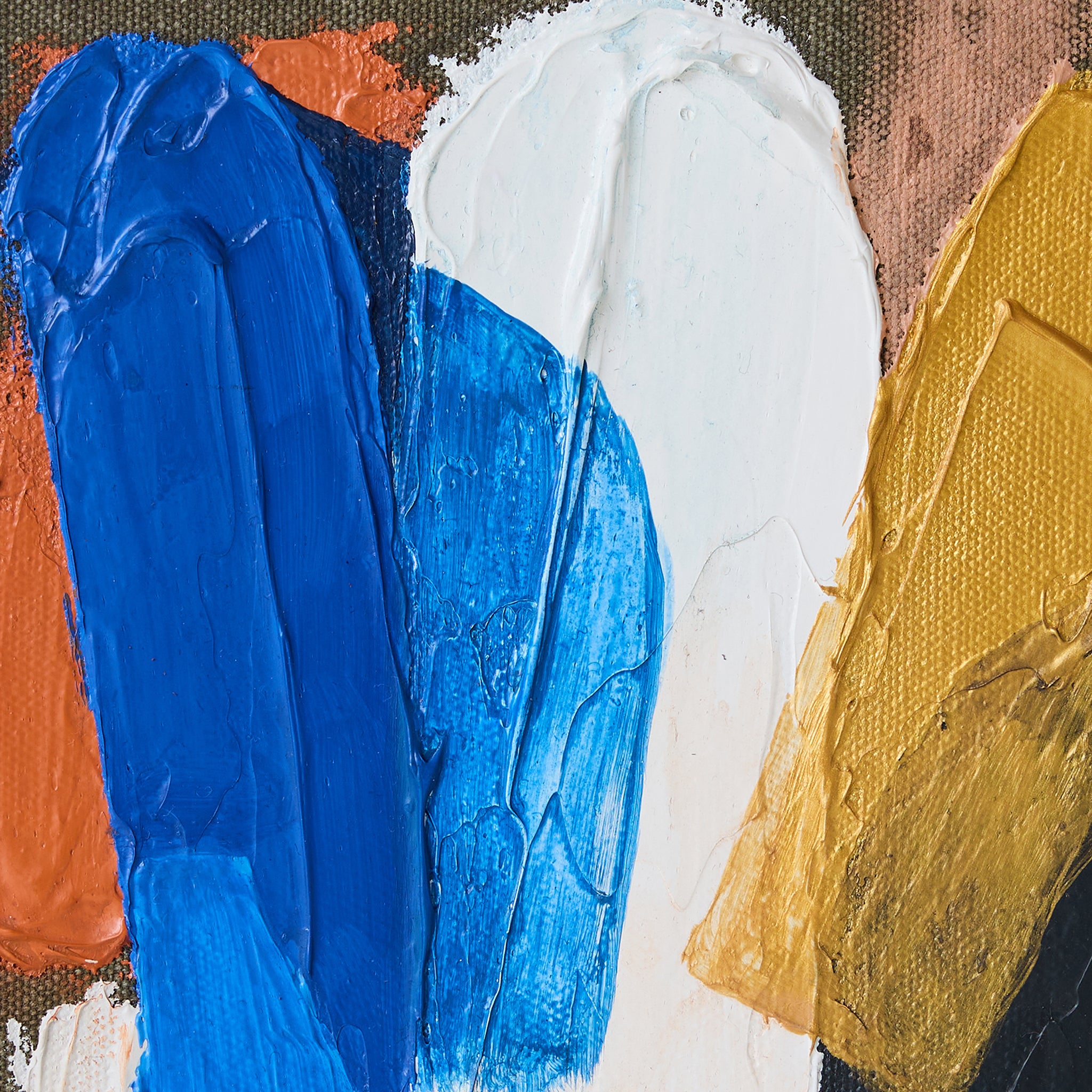 Moonlight Strokes Framed Artwork