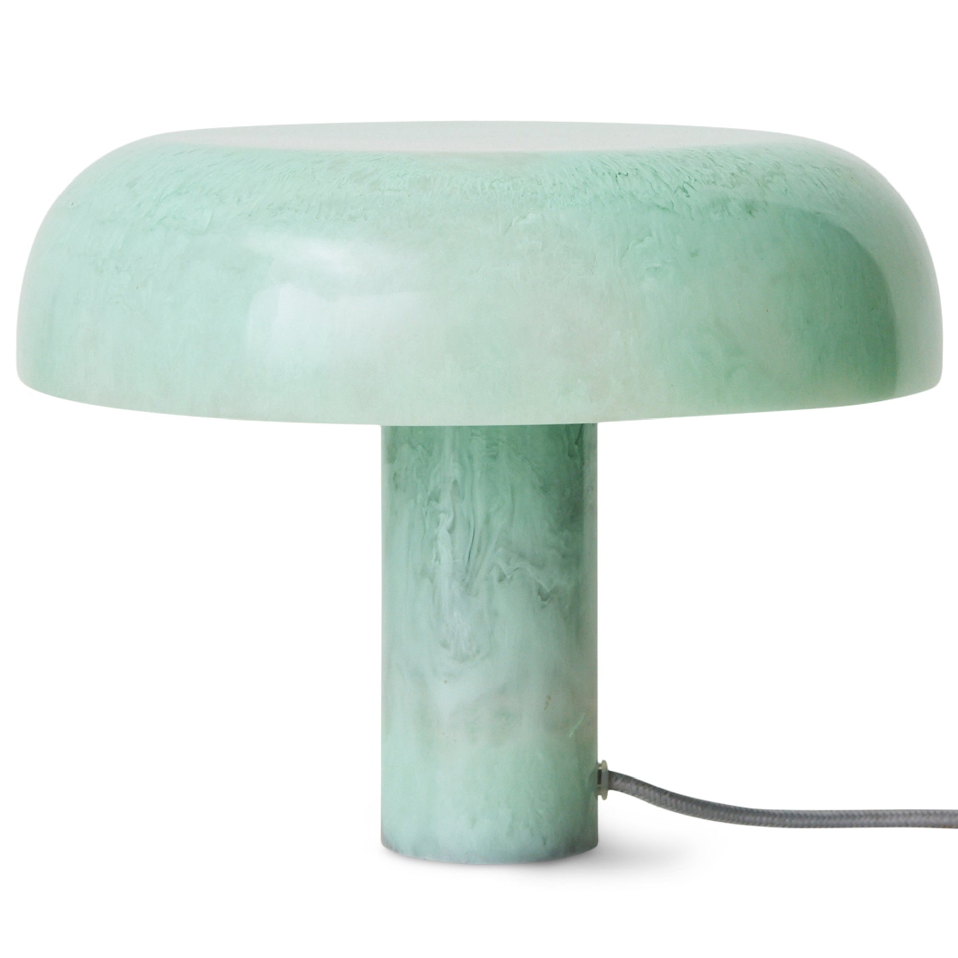 Mushroom Mint Small Table Lamp