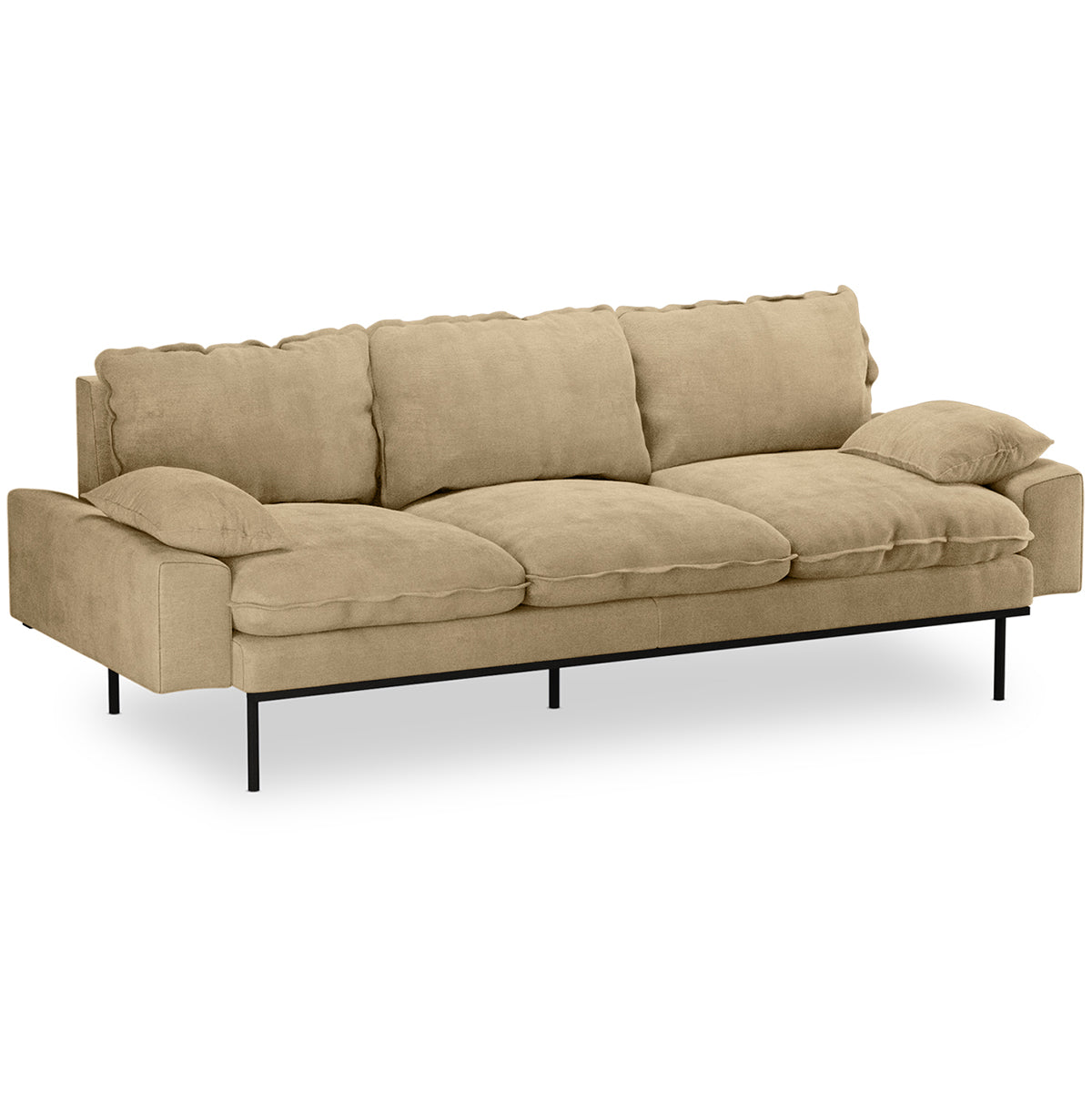 Retro 3 Seater Sofa